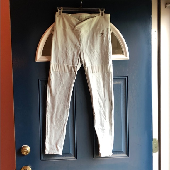 Nikki Blackketter Gymshark Duck Egg/Mint Leggings - Picture 2 of 8